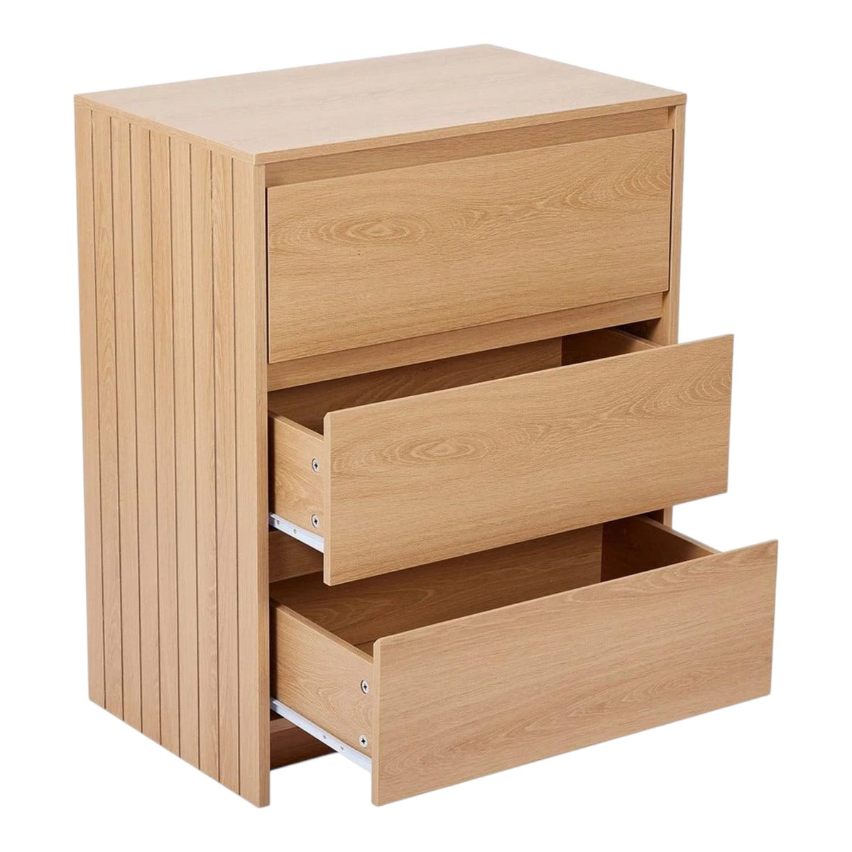 3-Drawer Anko Lyn Chest Of Drawers X2 Available - Brand New In Box