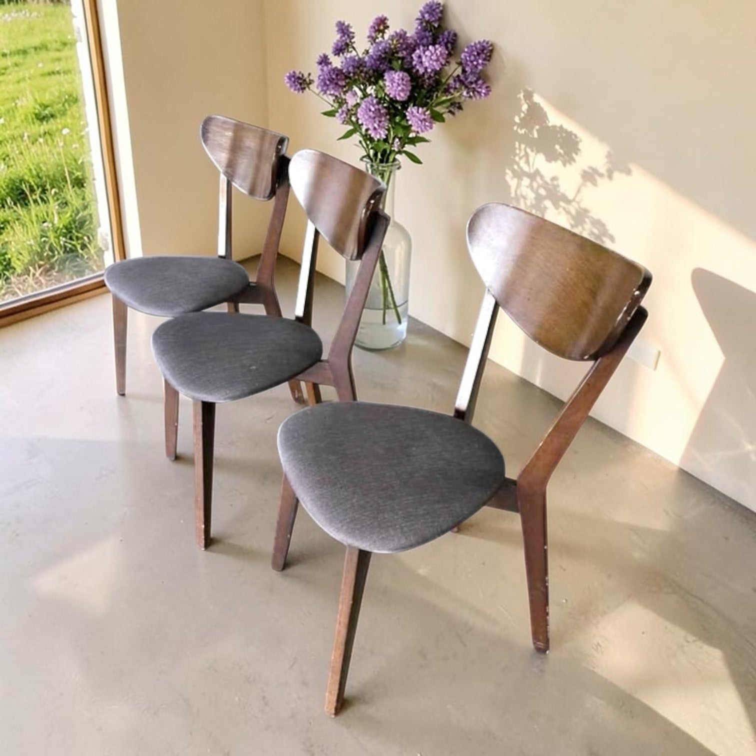 3x chairs – furniture warehouse in Marrickville