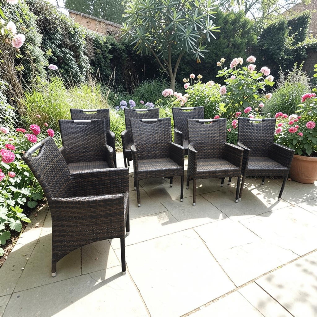 8 Outdoor Chairs (Prices Each)