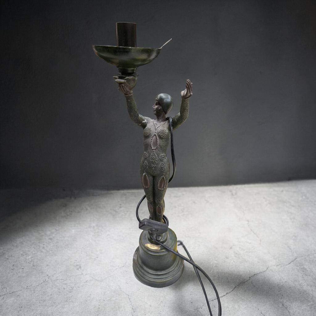 Art Deco Figural Table Lamp