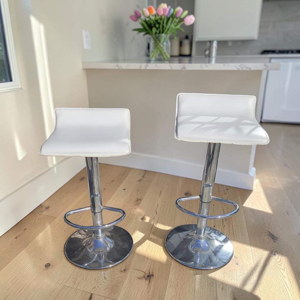 Artiss Wade Bar Stools X2 (65 Unextended Height 78 Extended Height) (Priced Each)