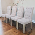 Beige Fabric Parsons Chairs 16 Available (Priced Each)