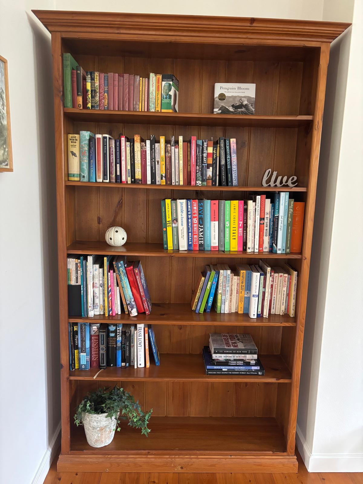 Tall Bookcase for Home or Office