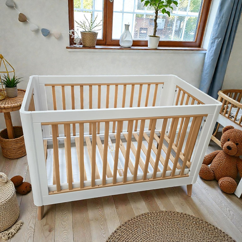 Boori Turin Compact Baby Cot (Dimensions: 92 X 137 X 75)
