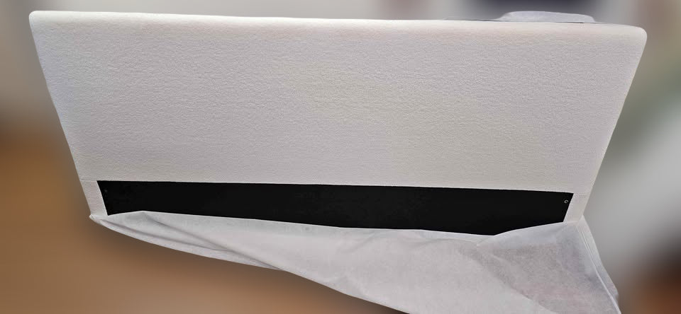 Brand New Boucle King Bed Head