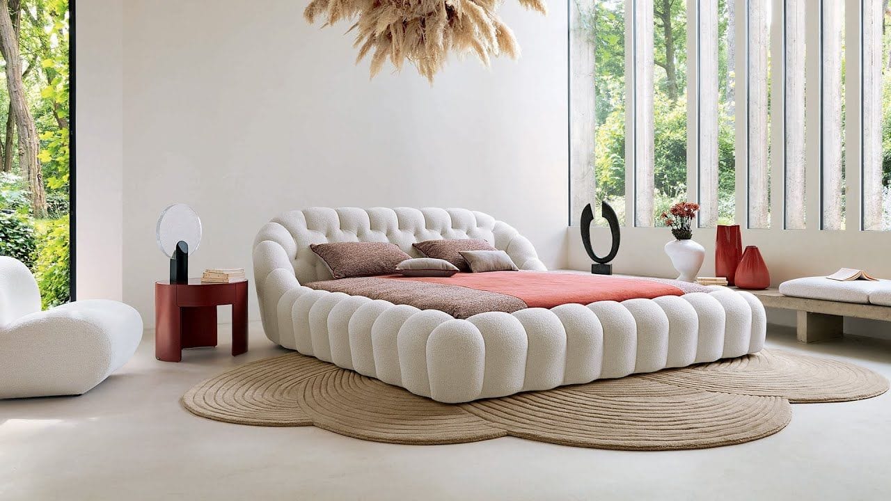 Modern Bubble Bed Frame Statement Bedroom Piece Sydney