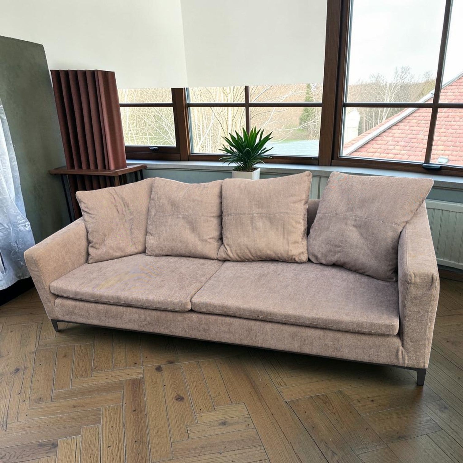 Camerich Fabric Three Seater Sofa