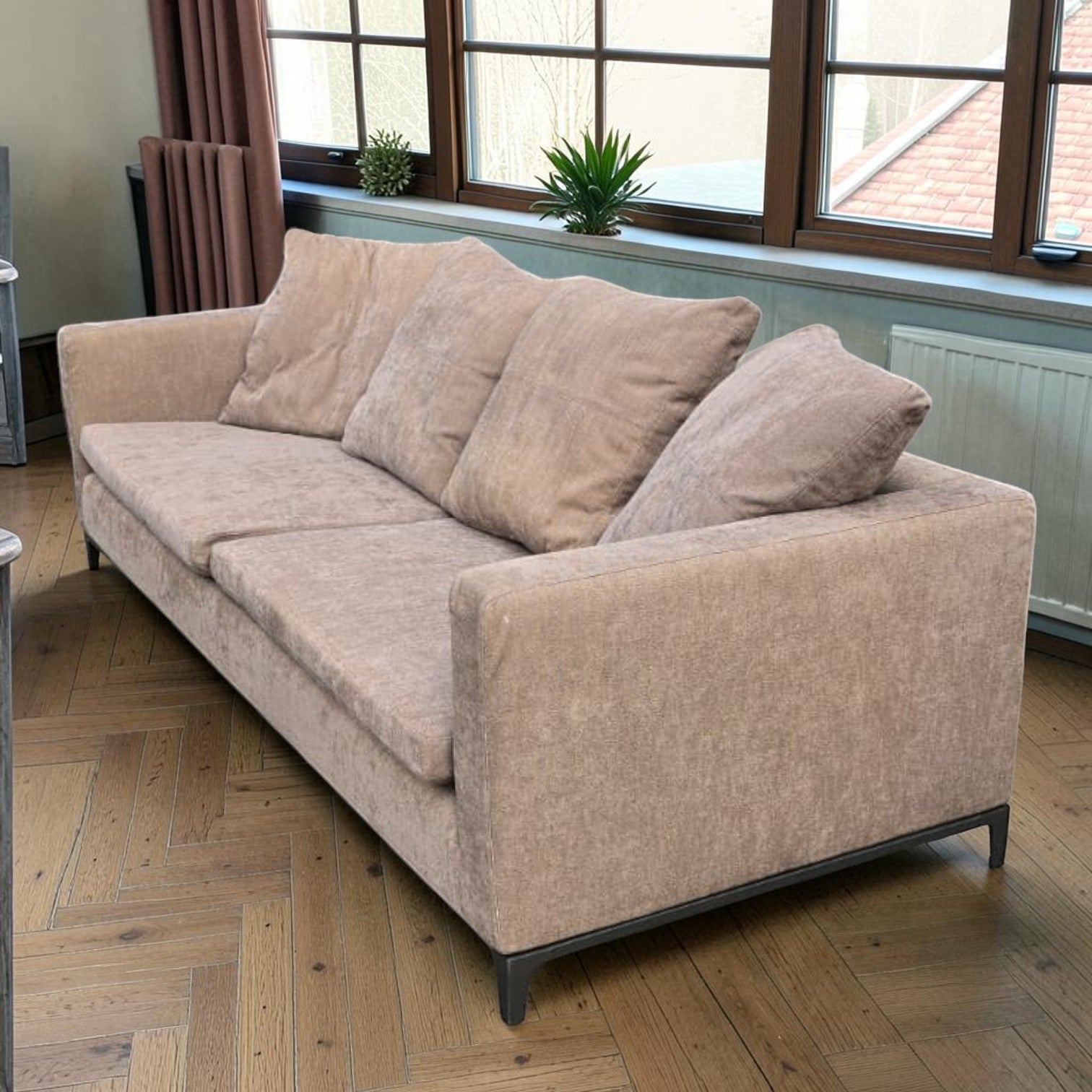 Camerich Fabric Three Seater Sofa