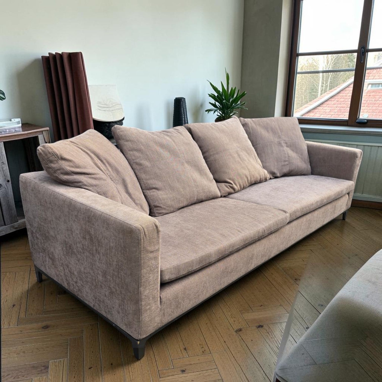 Camerich Fabric Three Seater Sofa