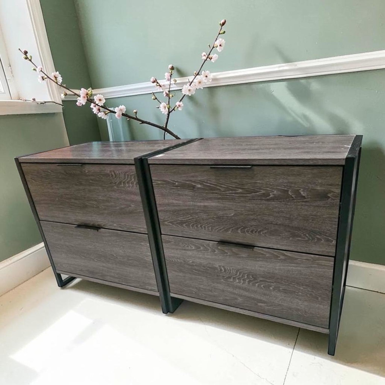 Chest of Drawers Set of 2 – Bedroom Storage Units