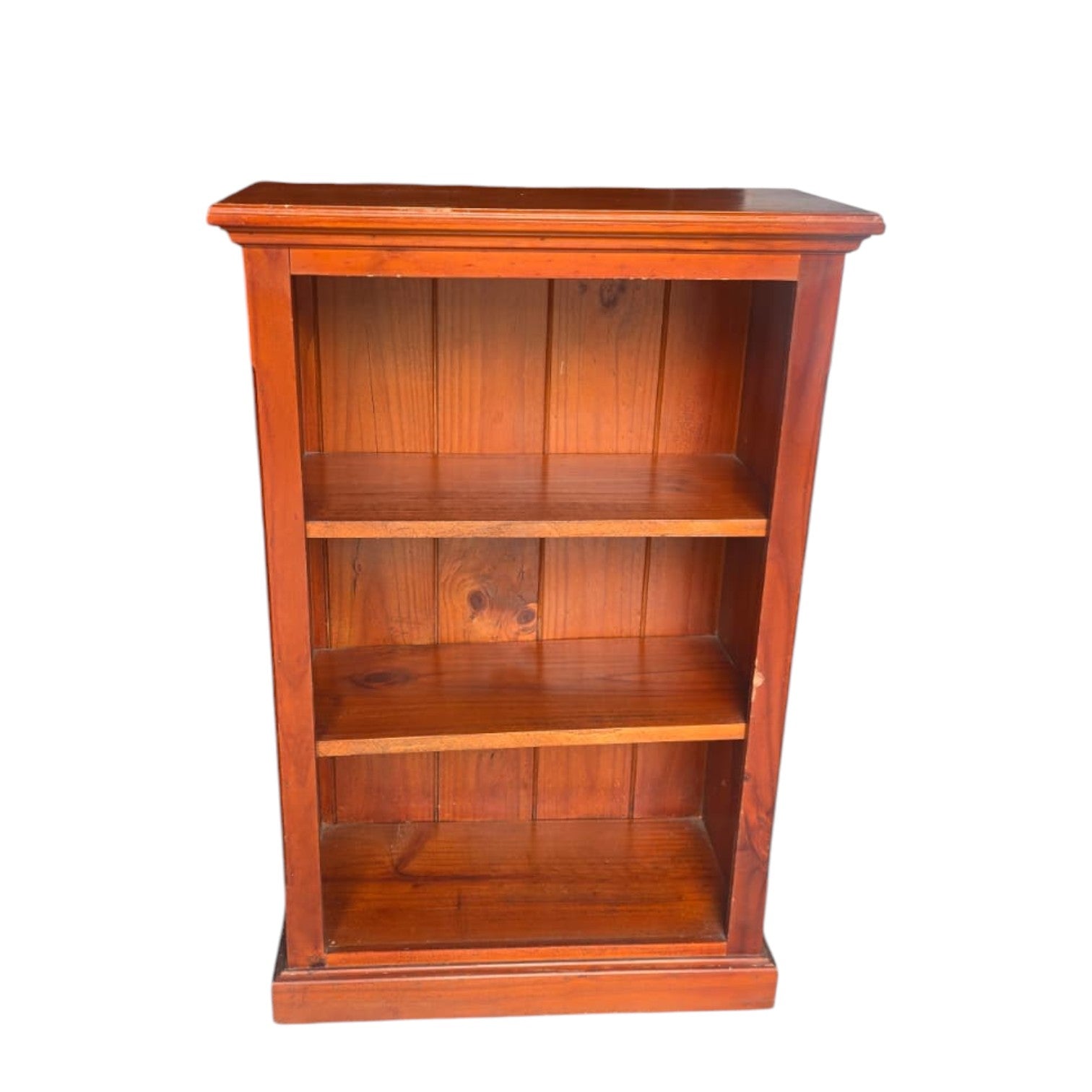 Compact Open Wooden Bookcase (Dimensions: 90x60x29)