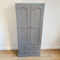 Cotswold Painted 2 Door 2 Drawer Wardrobe (186x84x57)
