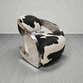 Cowhide Spitfire Armchair (Dimensions: 72 x 80 x 97)