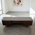Dark Wood TV Unit