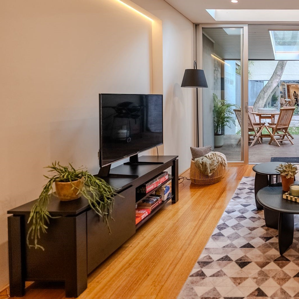 Dark Wood Entertainment Unit