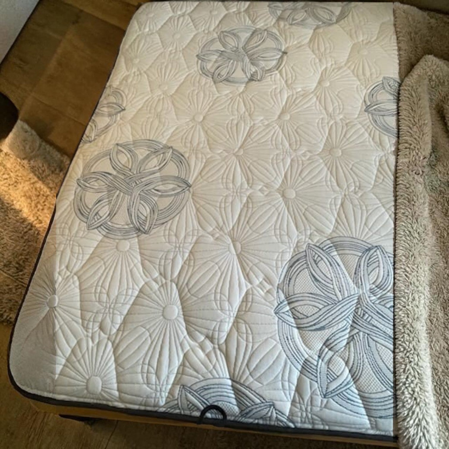 Double Bed And Mattress