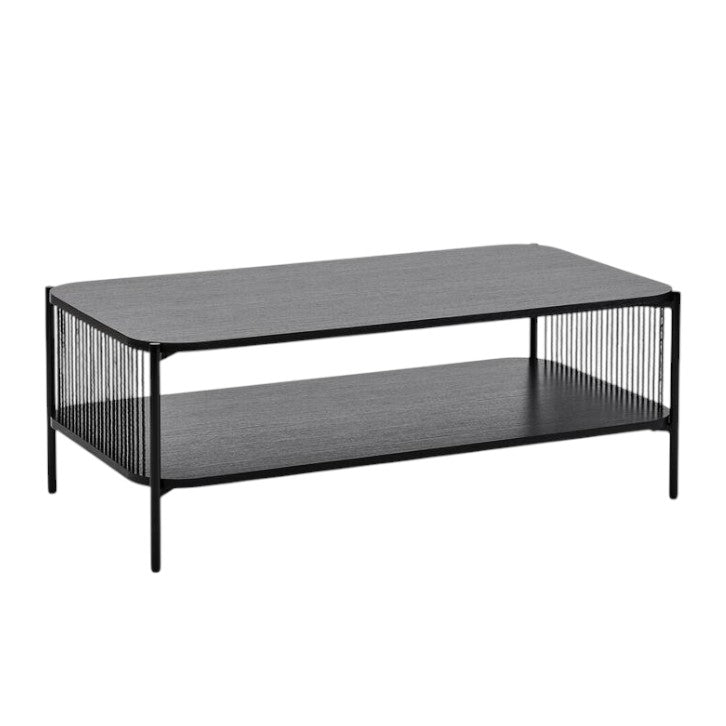 Fantastic Furniture Uma Black Rectangle Coffee Table