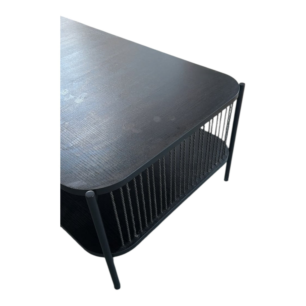 Fantastic Furniture Uma Black Rectangle Coffee Table