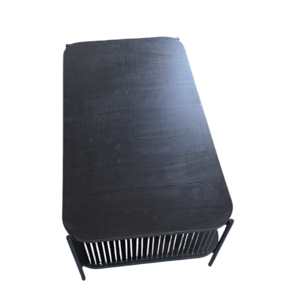 Fantastic Furniture Uma Black Rectangle Coffee Table