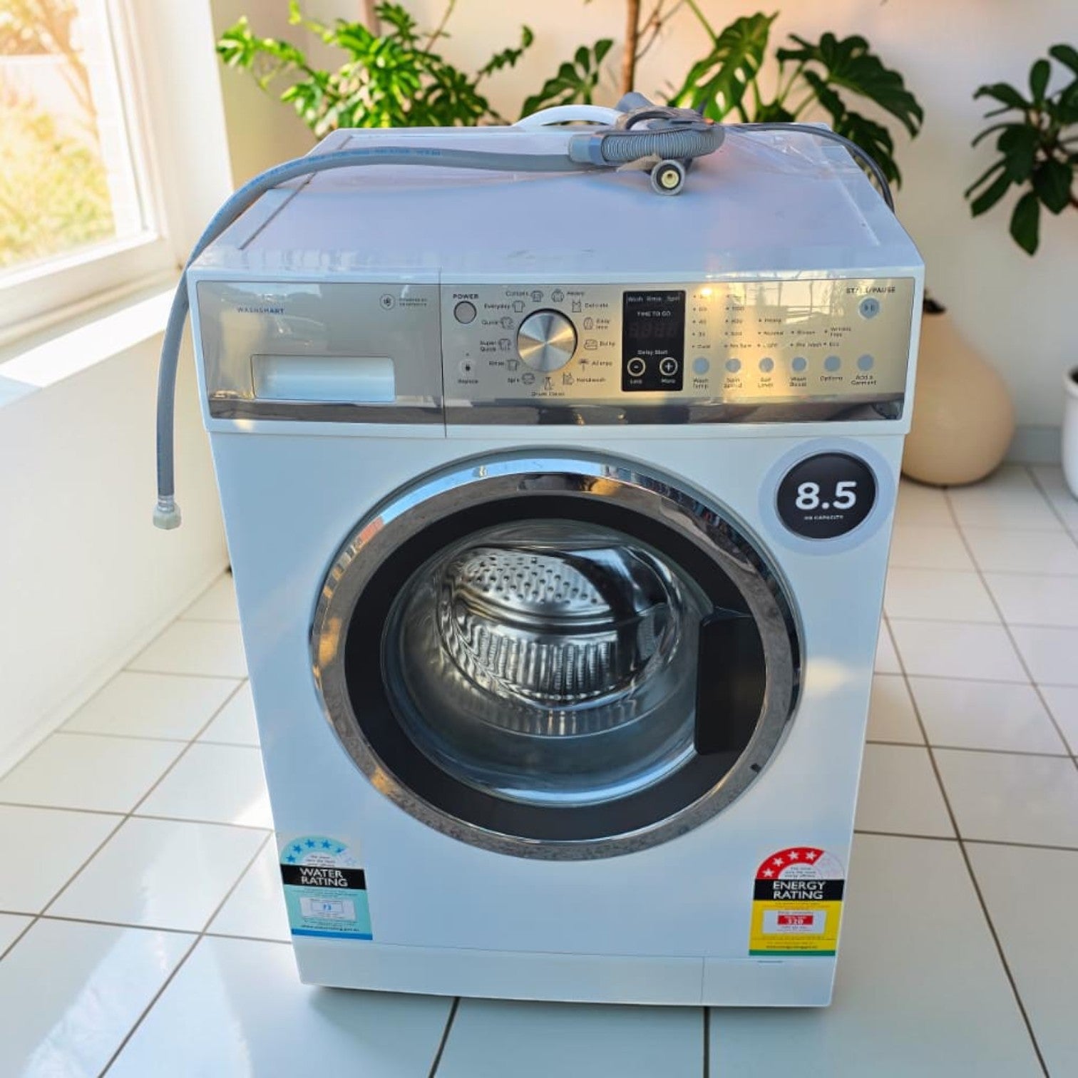 Fisher & Paykel WH8560P1 QuickSmart 8.5 kg Front Load Washing Machine