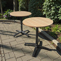 Folding Cafe Tables x2 (H75 Round 68) 70 each