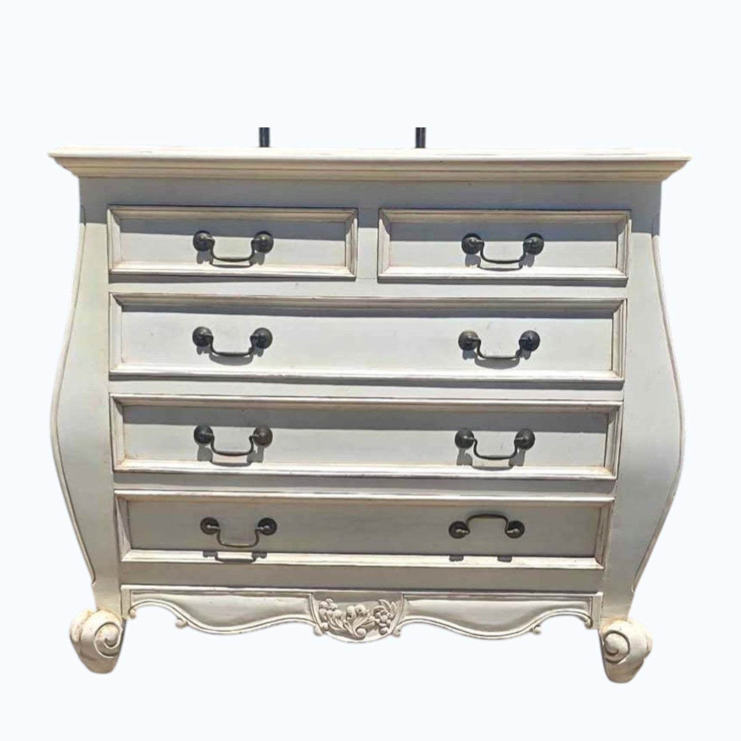 French Provincial Chest of Drawers  80x92x46