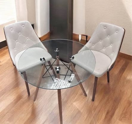 Modern Glass Dining Table (Table Only)