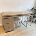 Gloss White Convertible/Adjustable Return Desk