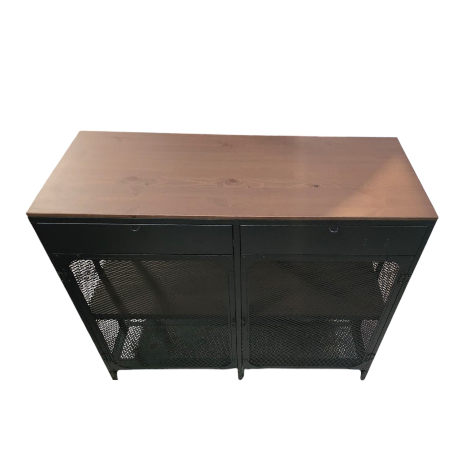 IKEA FJALLBO Sideboard In Black (Dimensions: 111x47x95 Cm)