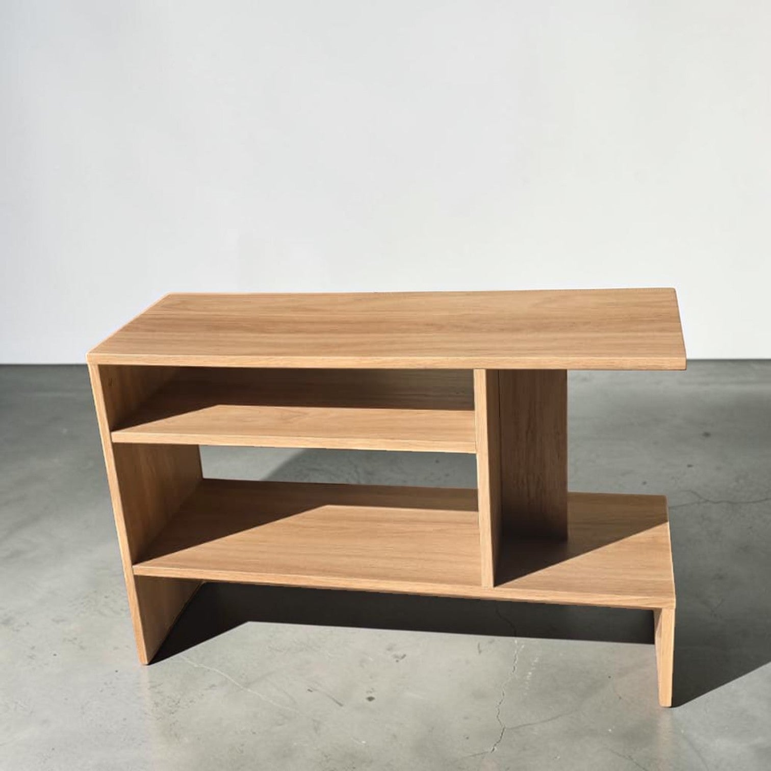 IKEA HOLMERUD Side table, oak effect, 80x31 cm