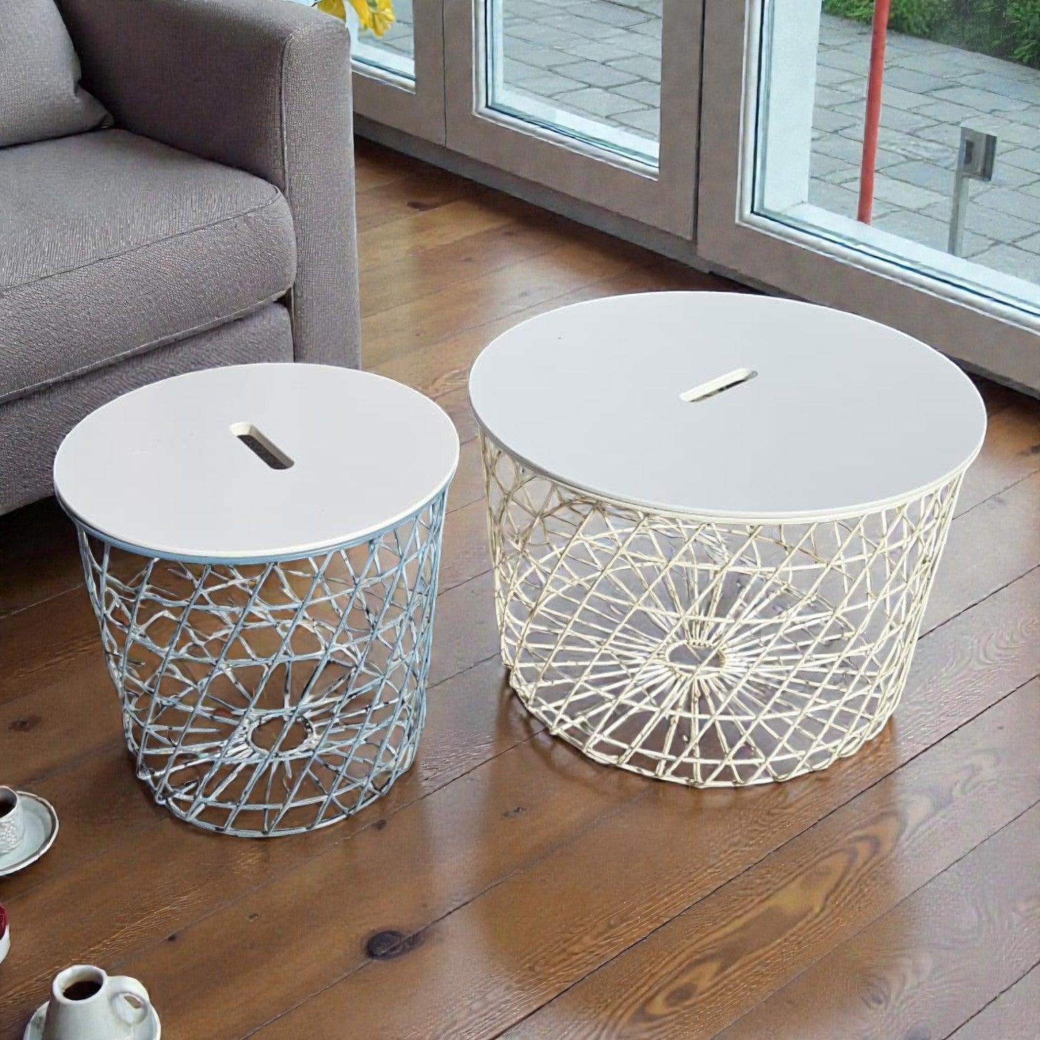 IKEA Kvistbro Storage Tables (Dimensions: 41x44)