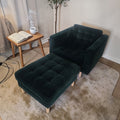 IKEA LANDSKRONA Armchair And Ottoman Set