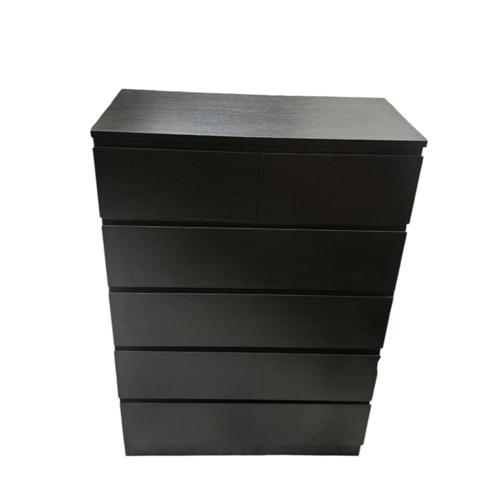 IKEA Malm 6 Drawers TallBoy Chest (Height: 1150 Cm, Depth: 400, Width: 800)
