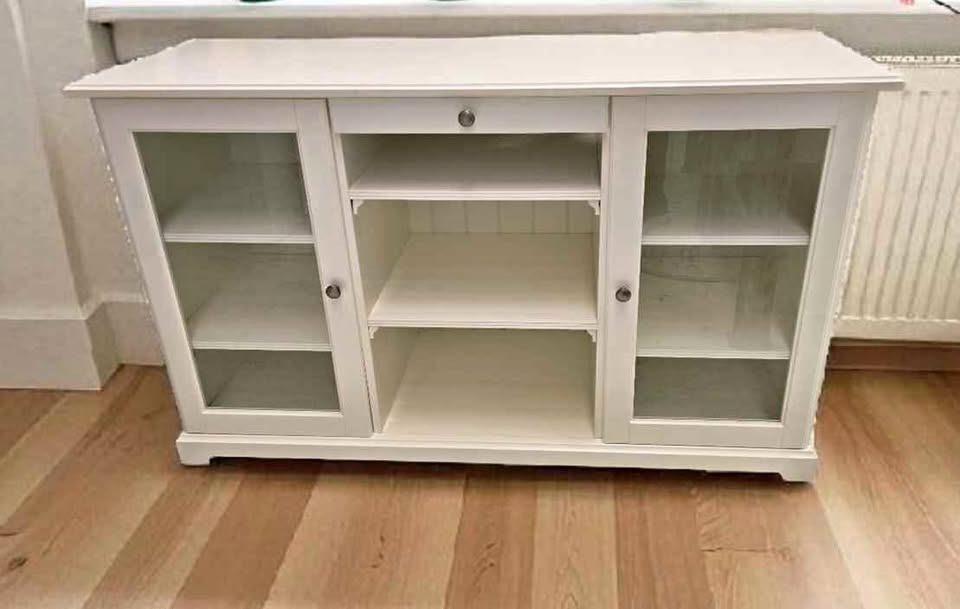 White IKEA LIATORP Sideboard 145x87