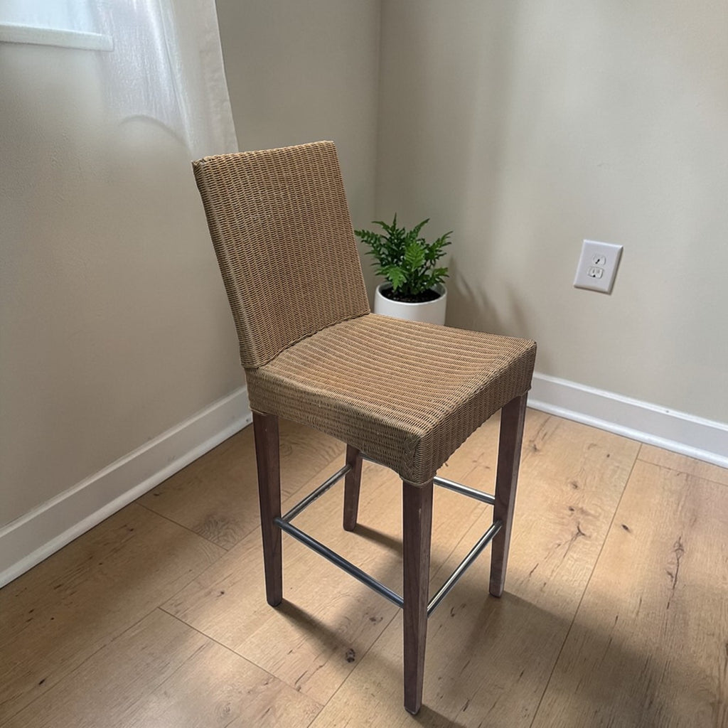 Jati Wicker Bar Stool