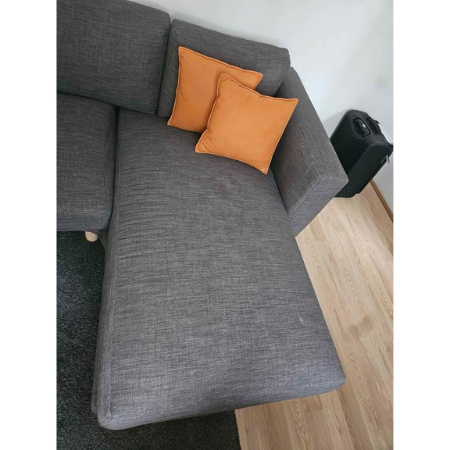 IKea Norsborg 3-seat Sofa With Additional Chaise Lounge (Rrp $1,100)