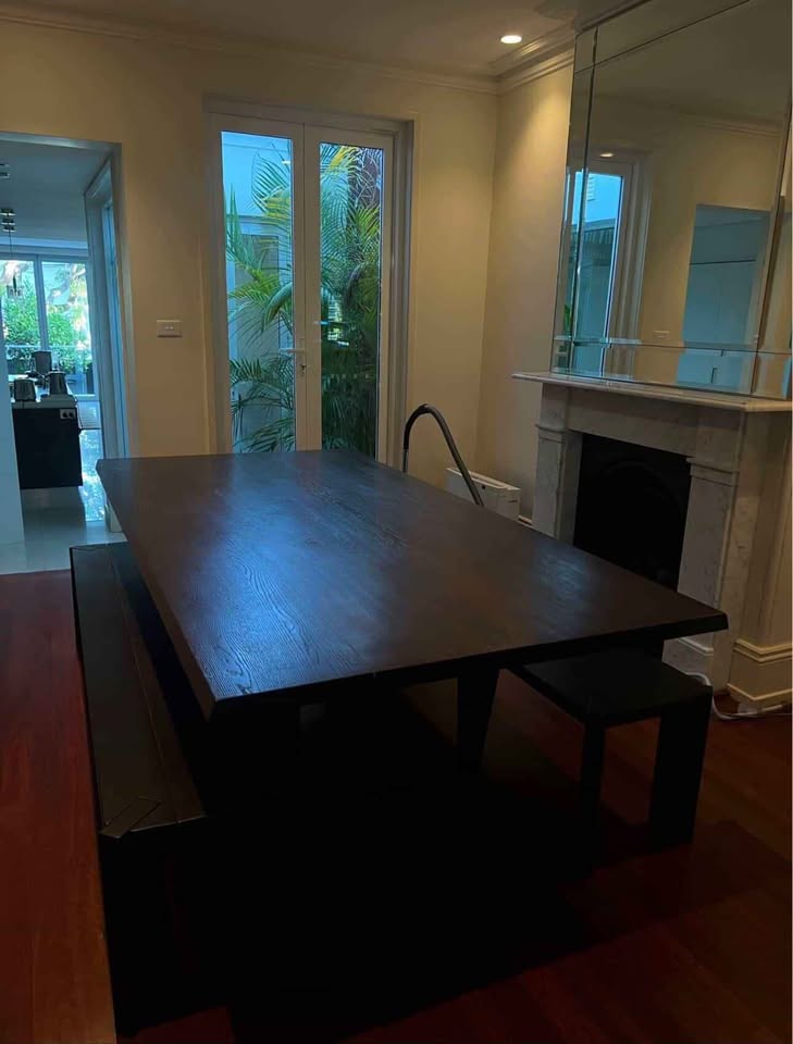 King Living Aspen 10 Seater Dinning Table with Benches