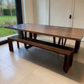 King Living Aspen 10 Seater Dinning Table with Benches