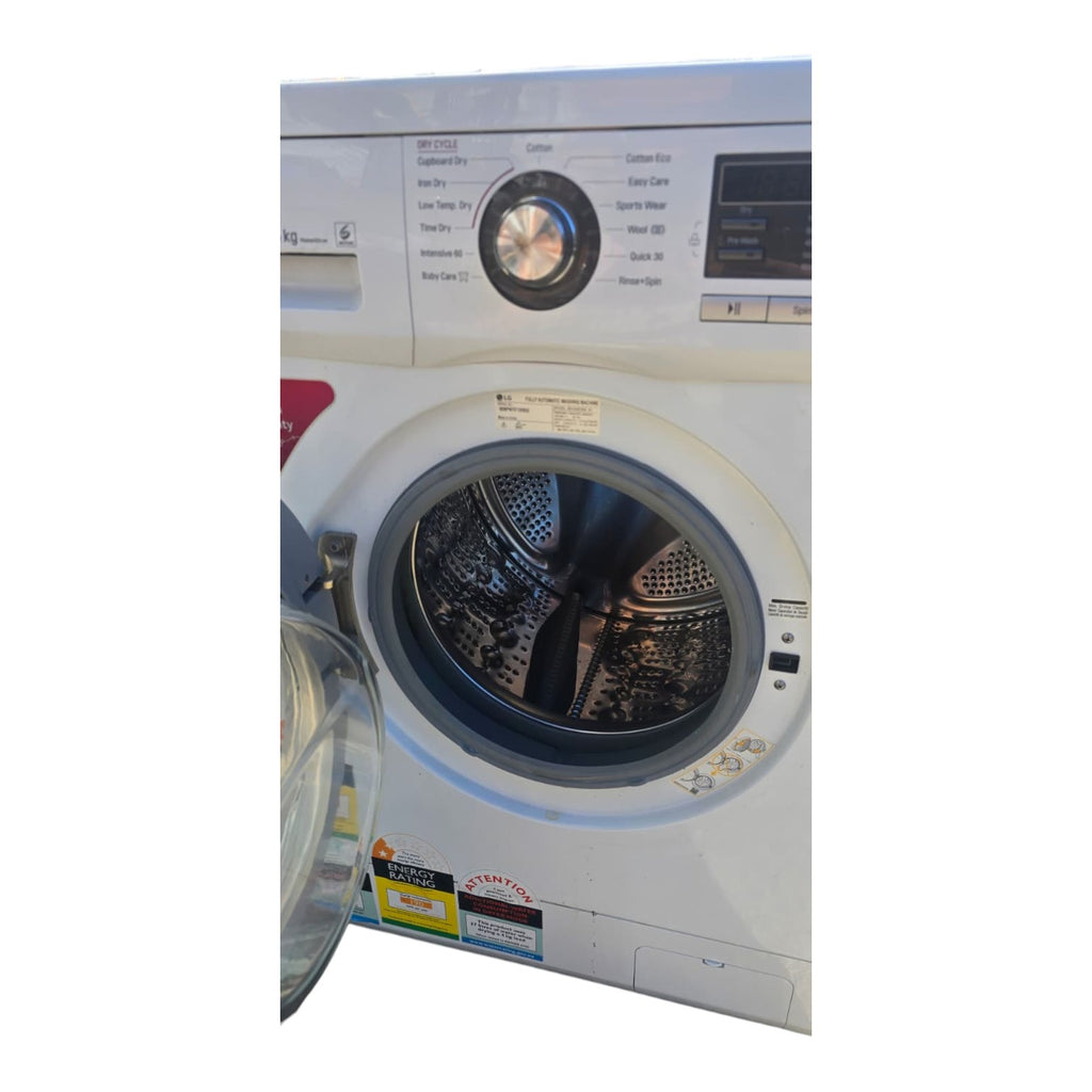 LG 7.5kg Front Load Washer (Dimensions: W 60x D 62 X H 85)
