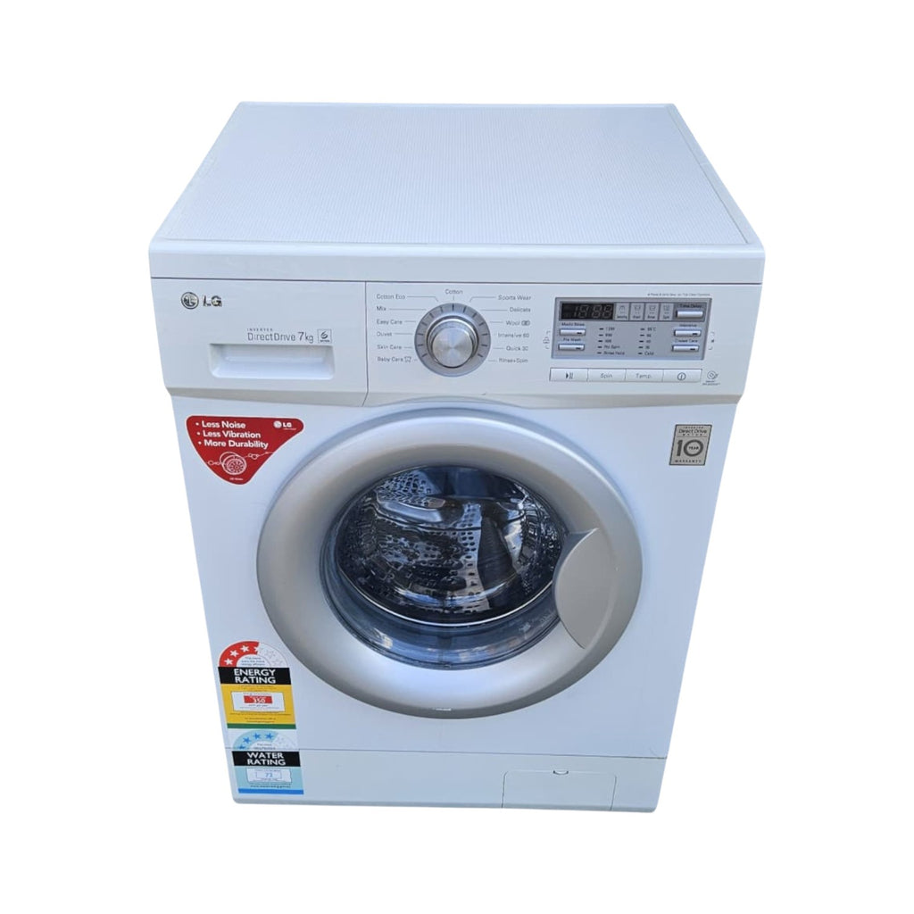 LG 7kg Direct Drive Front Loader Washing Machine (Dimensions: 85x60x60)