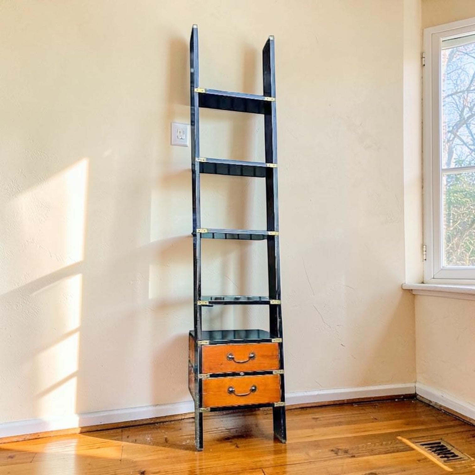 Library Ladder Bookcase