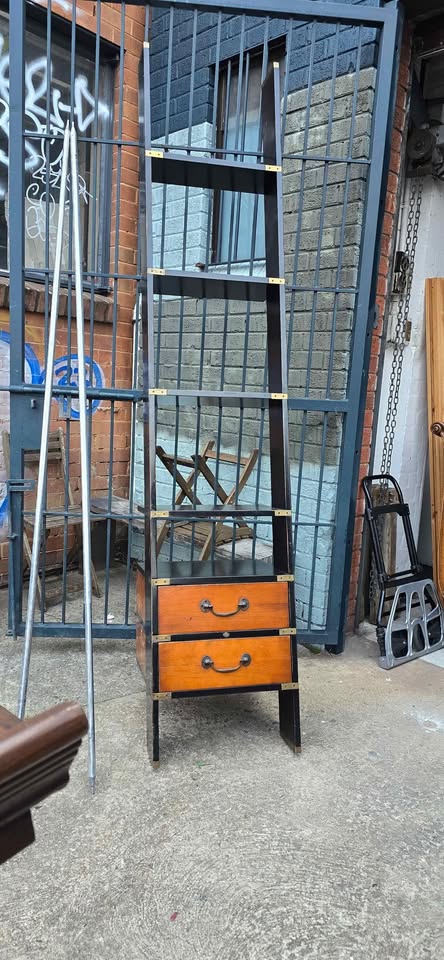 Library Ladder Bookcase 