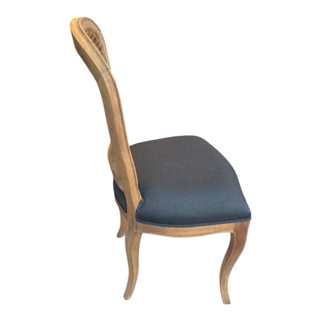 La Maison Rattan Back Dining Chairs (Dimensions: 96x50x45) (Priced Each)