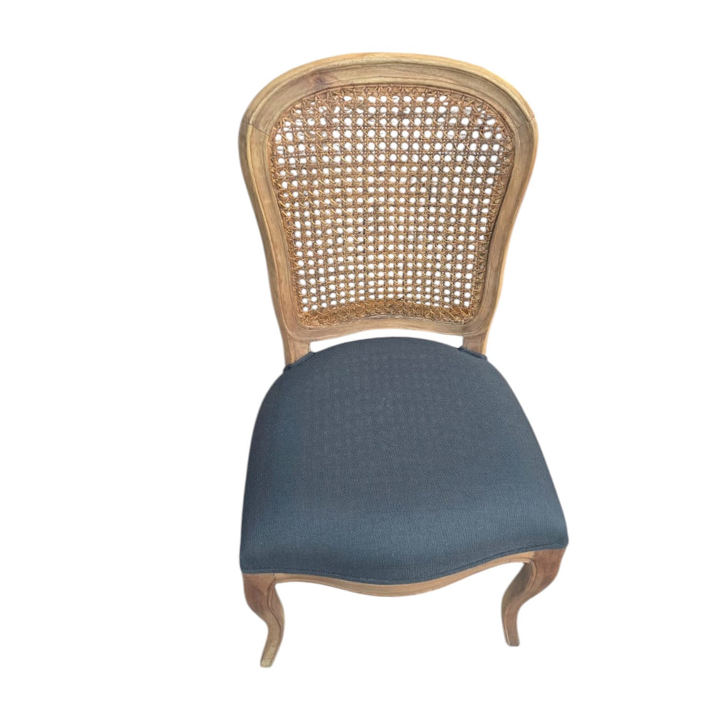 La Maison Rattan Back Dining Chairs (Dimensions: 96x50x45) (Priced Each)