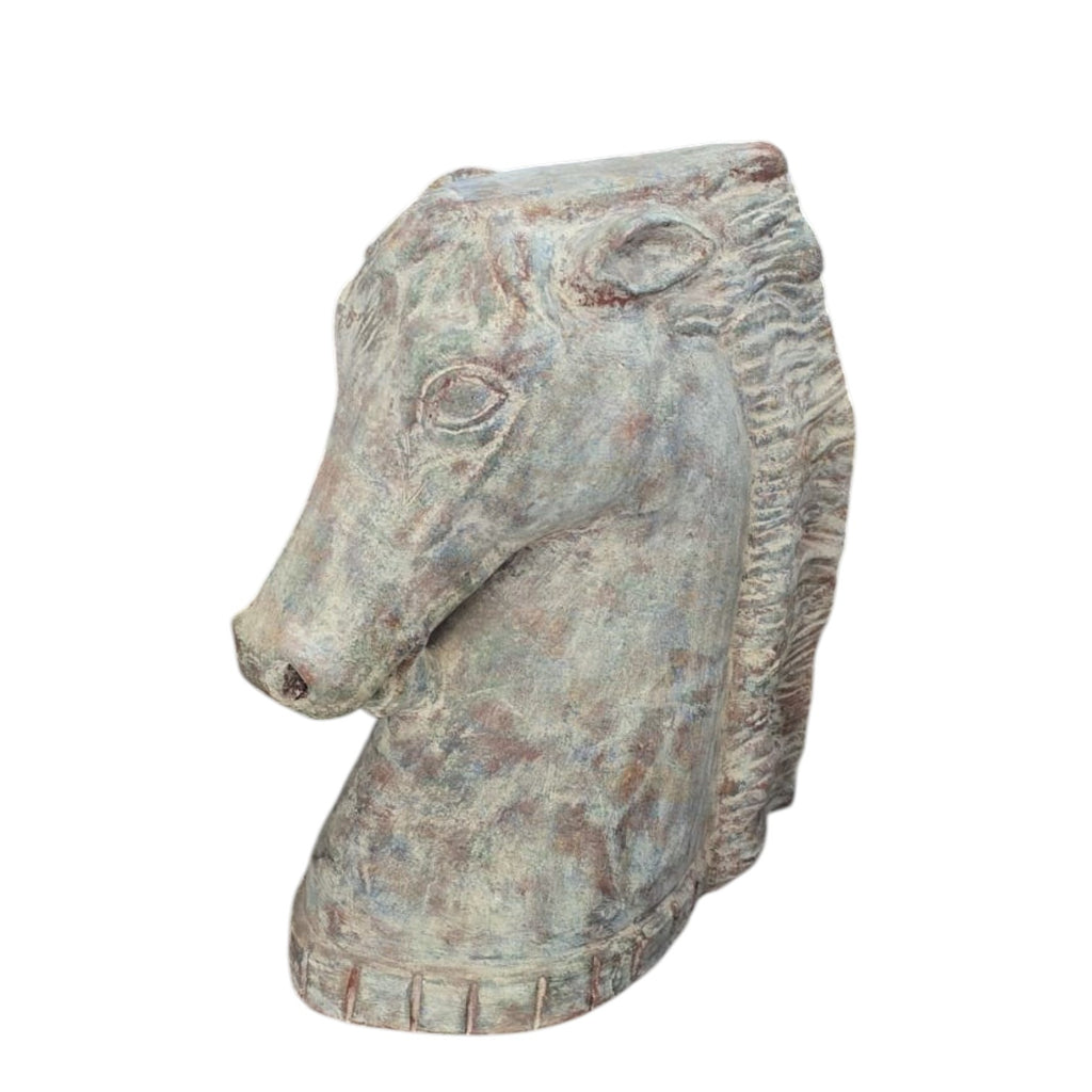 Large Horse Head Sculpture