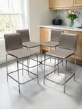 Leather Upholstered Counter Stool X6 (Priced Each)