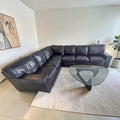 Lshaped Leather Couch