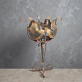 Metal Lotus Flower Plant Stand (Dimensions: 70 X 31 X 32)