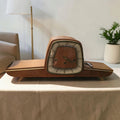 Mid-Century German Mantel Clock By Hermle - Working All Good