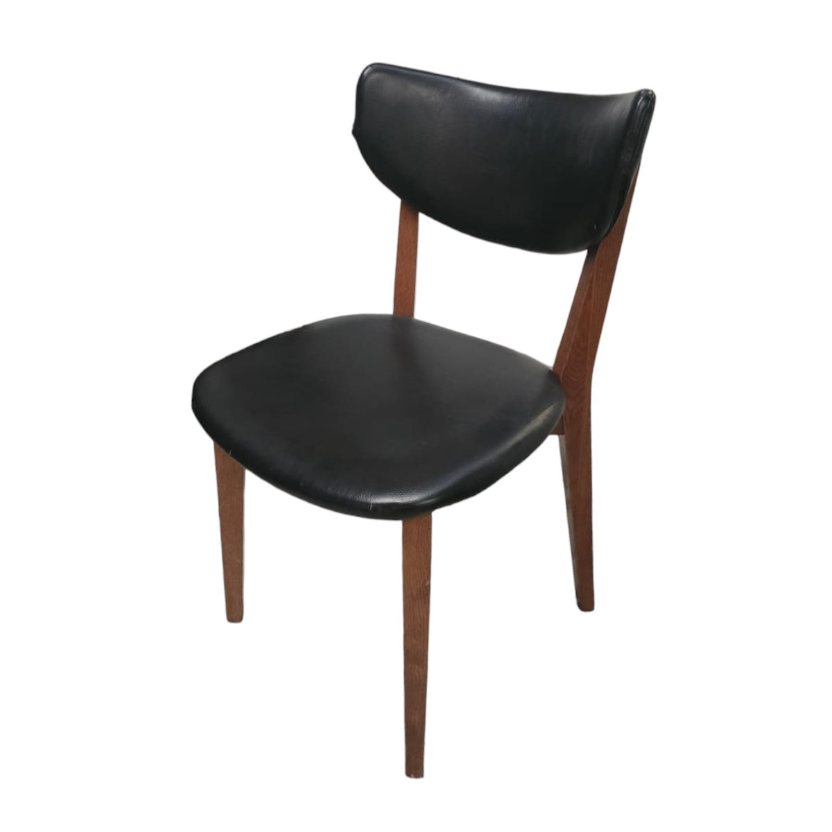 Mid-Century Modern-Style Wooden Dining Chair X5